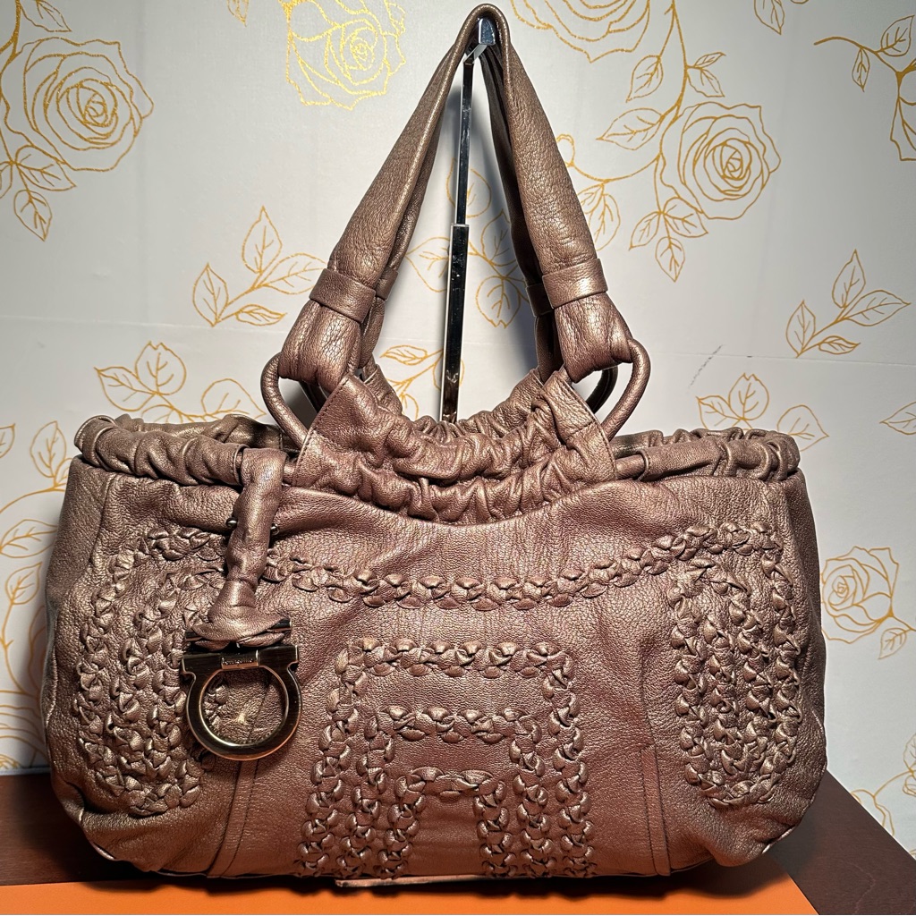 Salvatore Ferragamo Handbag W/Dust Bag